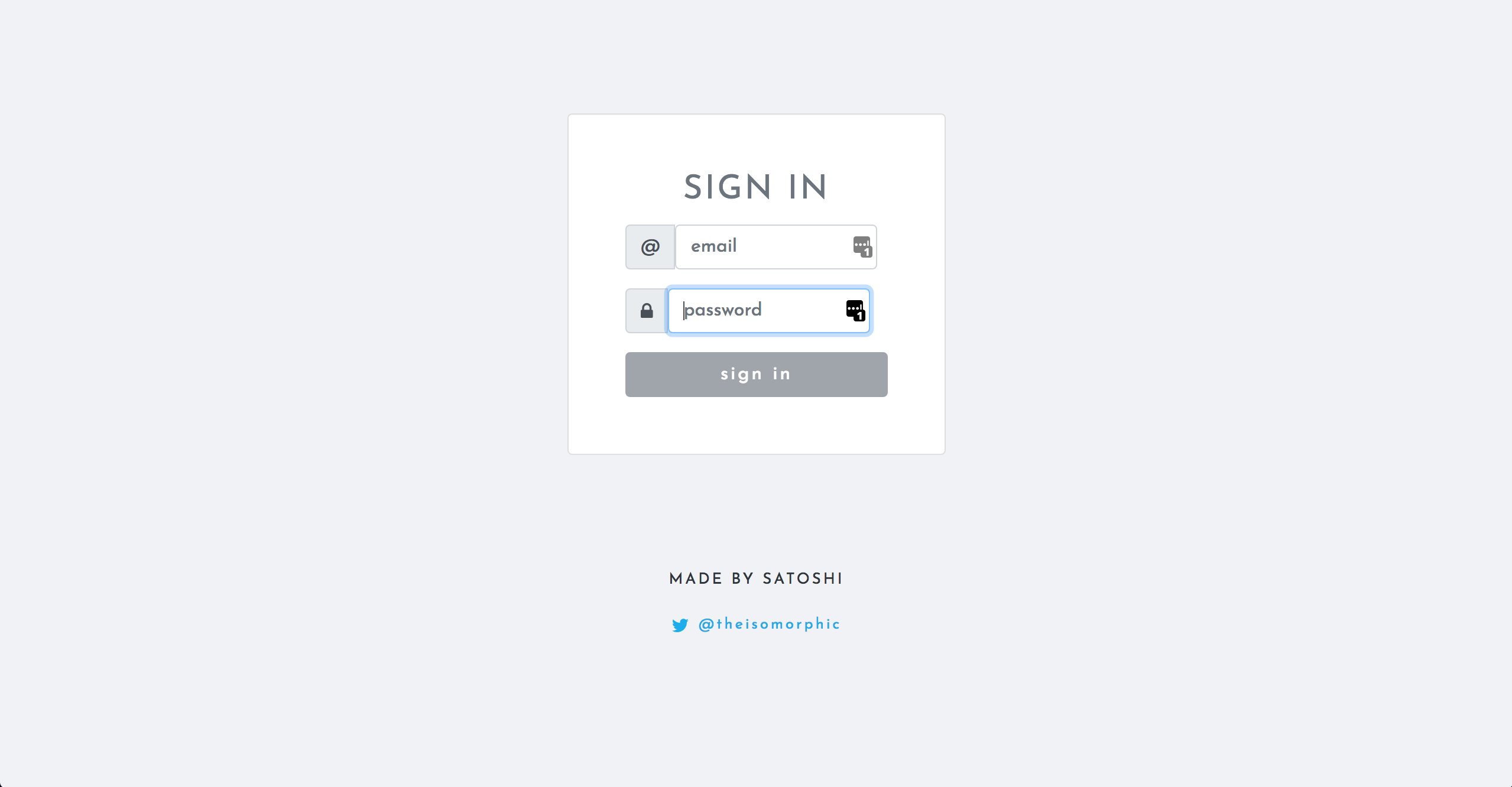 Login Component